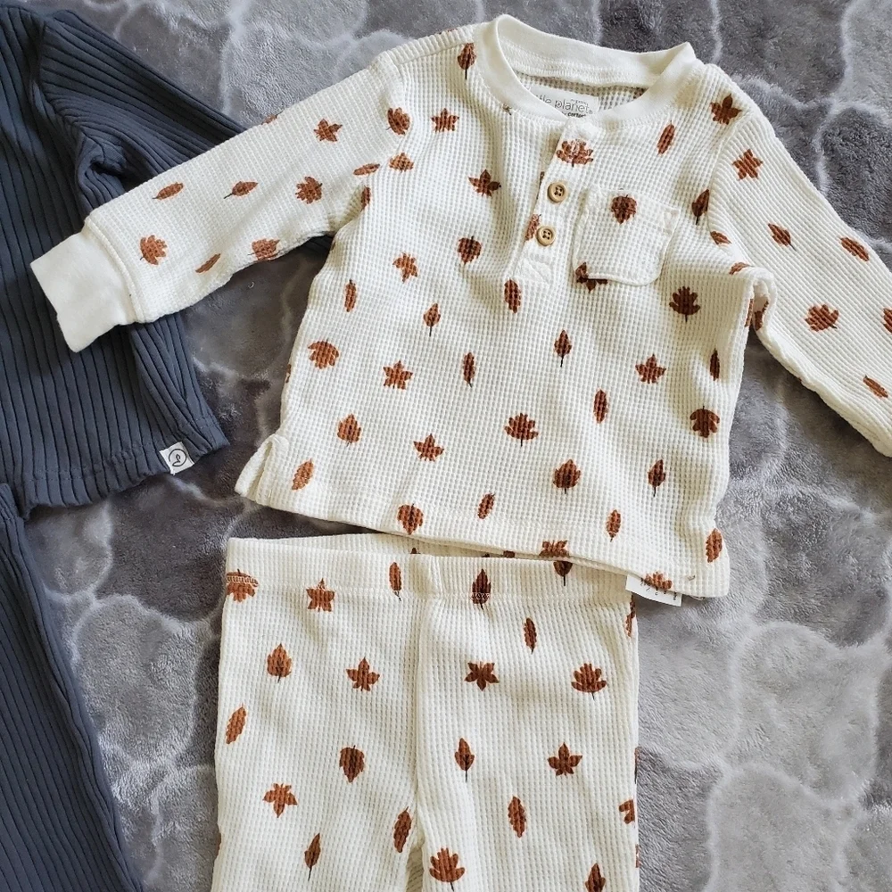 Little Planet By Carter's Organic Set Of 3 Size 6M